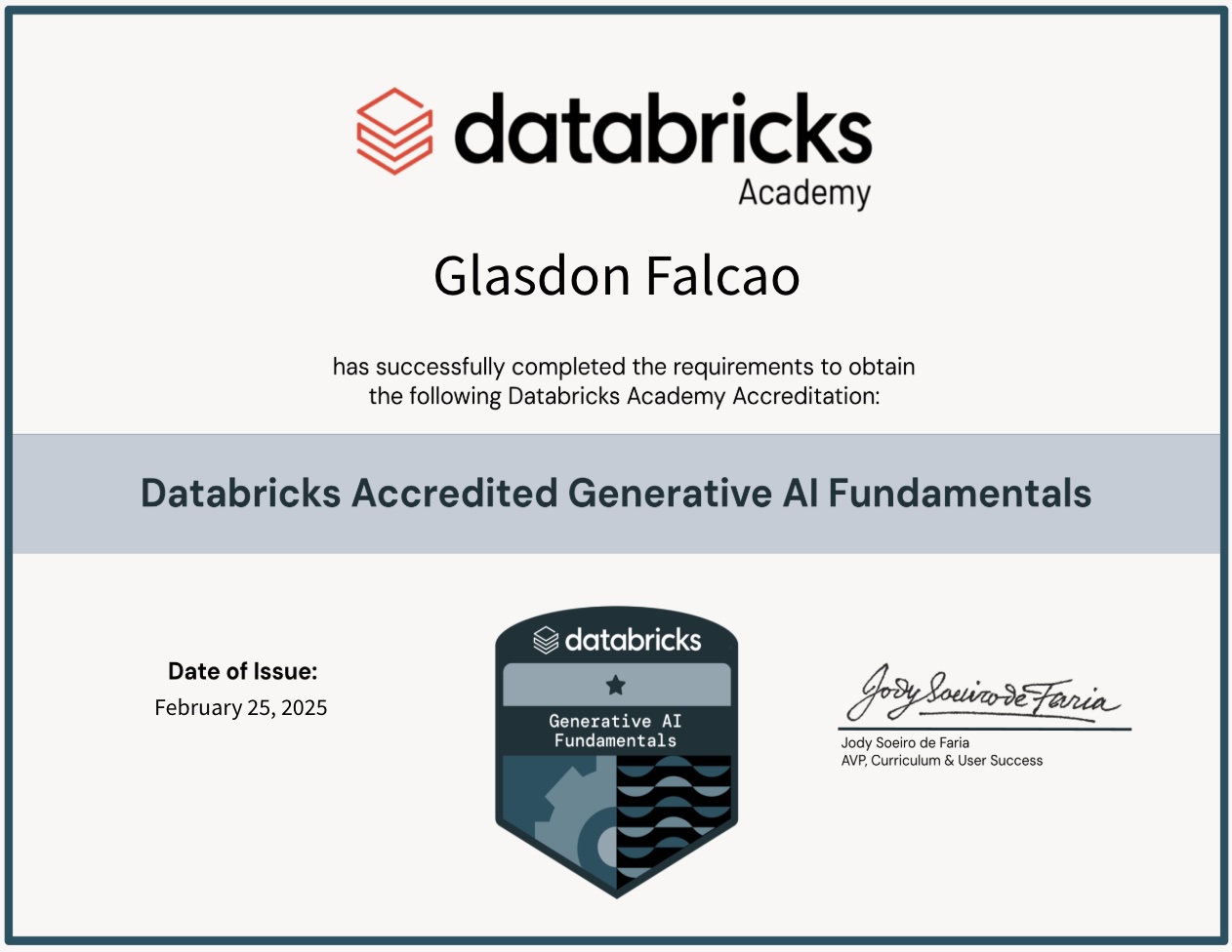 Databricks Generative AI Fundamentals