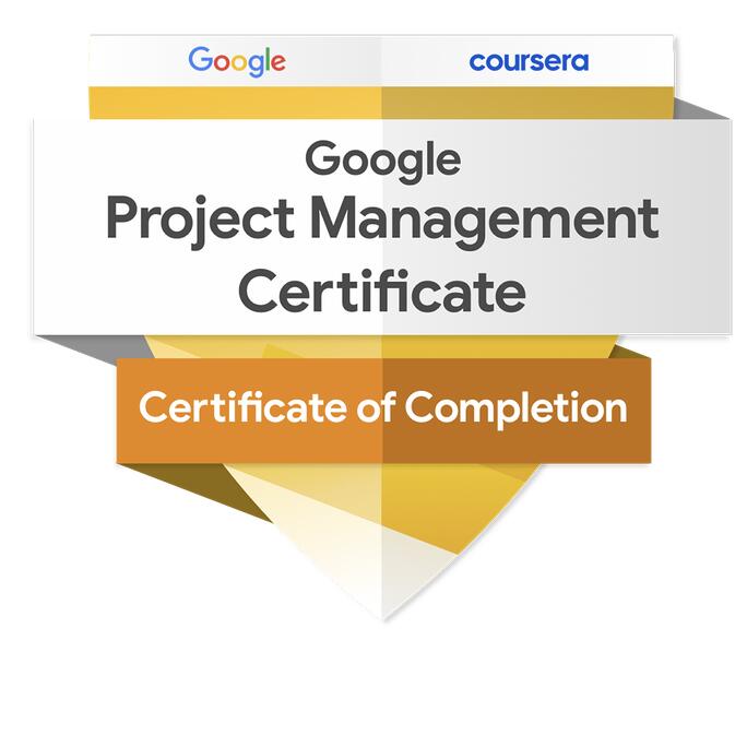 Google Project Management Certificate