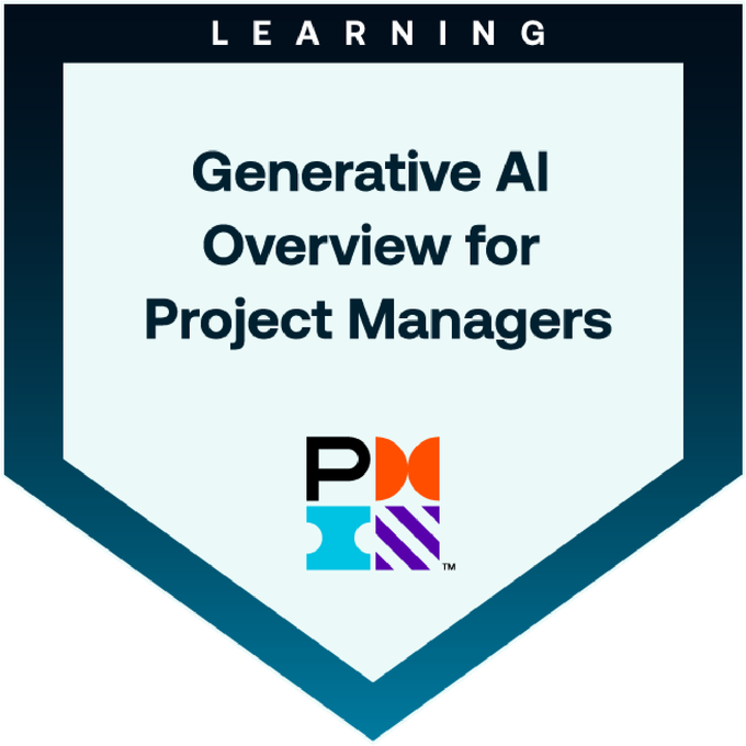 PMI Generative AI for PMs